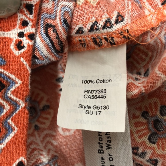 EUC Madewell Pull On Soft Patterned Shorts M - Picture 8 of 9